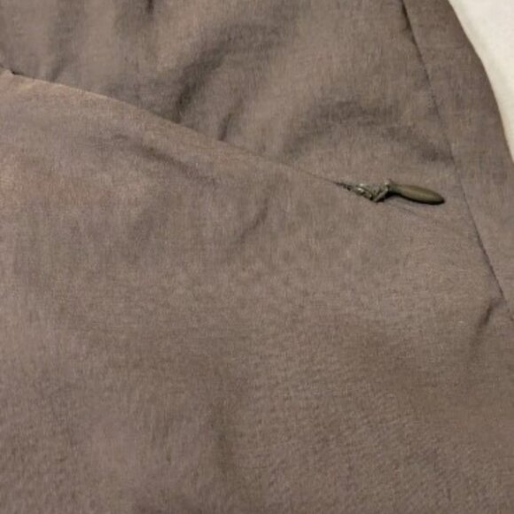 Athletha Adventure Pants Womens 30 x 32 Brown Multiple Pockets Boot Cut - EUC - Picture 2 of 16